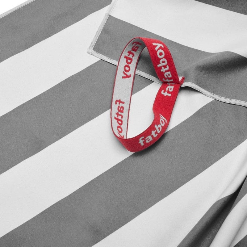 Fatboy Beach Baggy Towel With inflatable pillow | Lightweight | Quick drying | (Ground pin included | UV grade: 8 | Pillow coating is airtight and waterproof | 165 X 80 cm - Stone Grey - Image 4